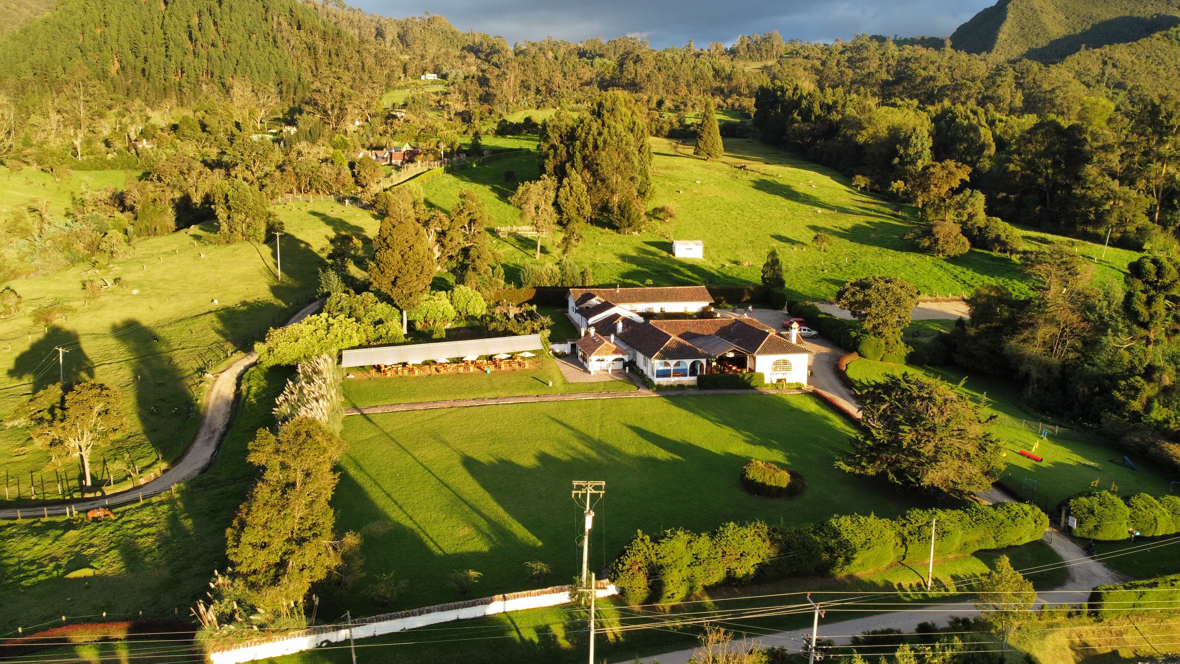 Jardines de la hacienda