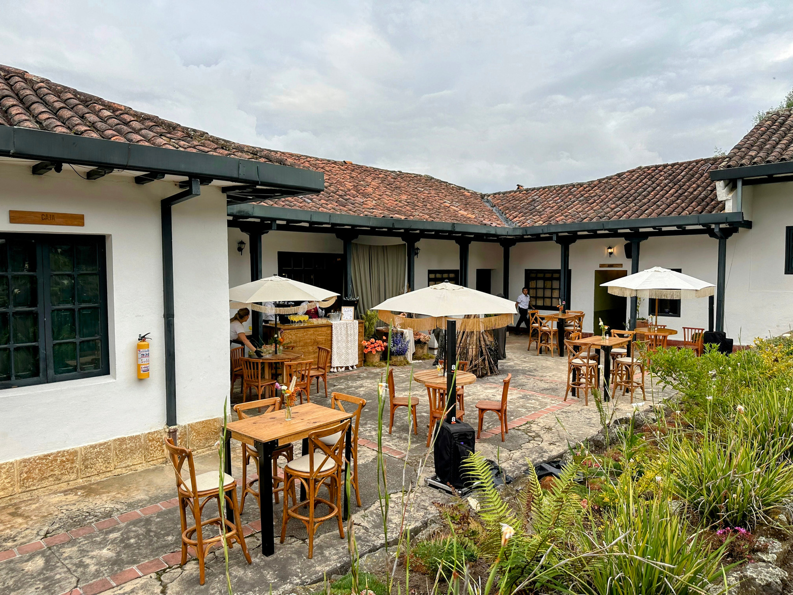 Casa colonial de la hacienda