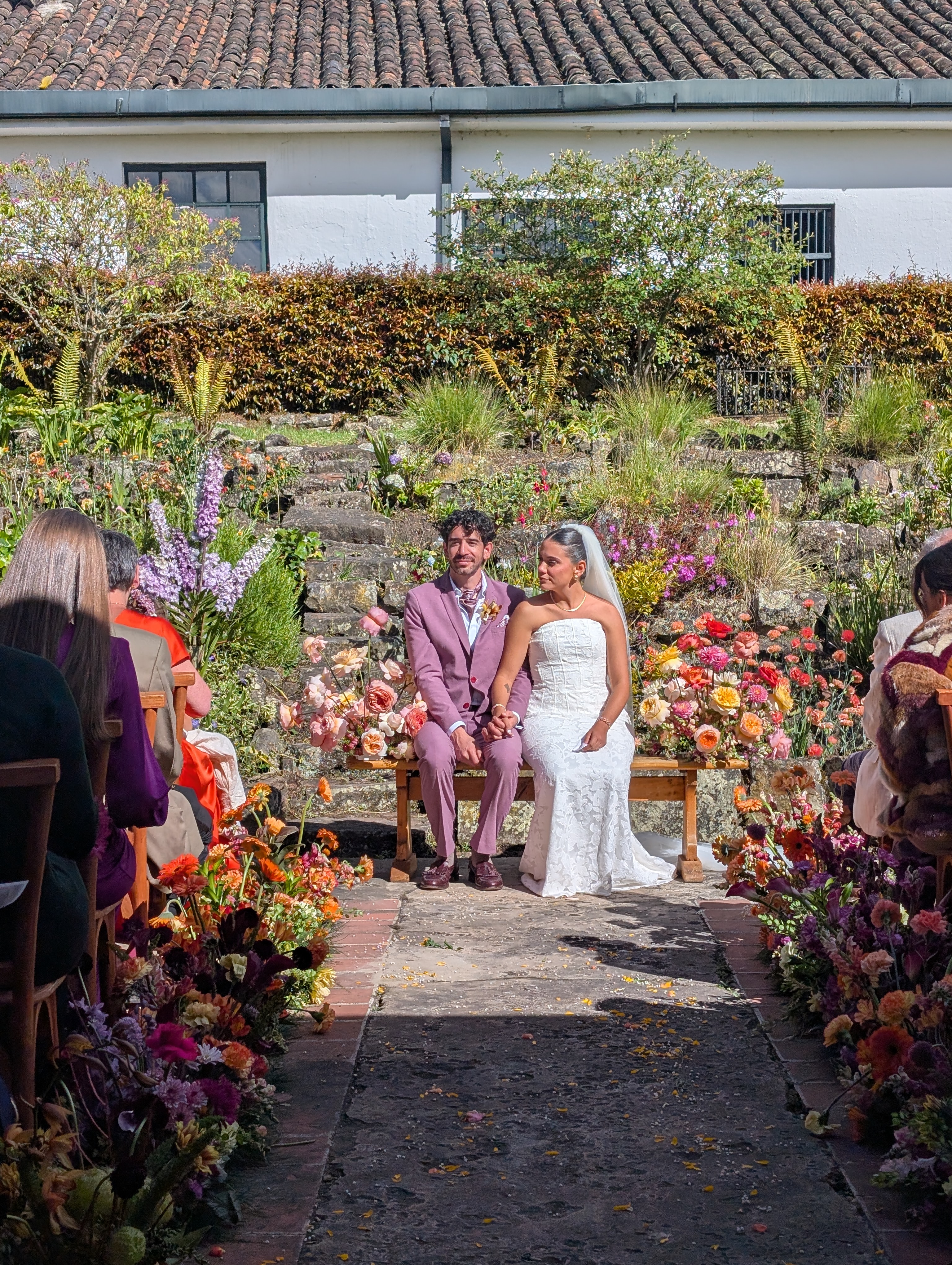 Decoración elegante de boda
